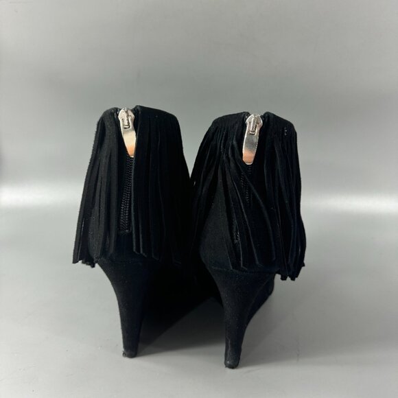 ELYSE WALKER Las Angenlas Ankle High Boots with Fringes, Size 39 - Picture 6 of 12